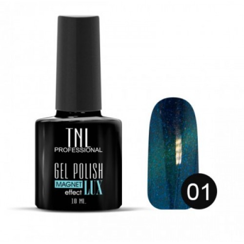 Гель-лак TNL Кошачий глаз Lux №01 Сапфировый, с блёстками, 10 мл. Гель-лак TNL Кошачий глаз Lux №01 Сапфировый, с блёстками, 10 мл.
